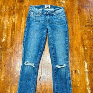 Paige Verdugo Ankle Jeans Size 25